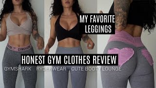 Gym Leggings Haul  My Favorite Brands  HONEST Reviews [upl. by Novets]