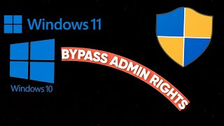 How To Bypass Admin Rights Windows 1011 WORKING 100 [upl. by Mialliw274]