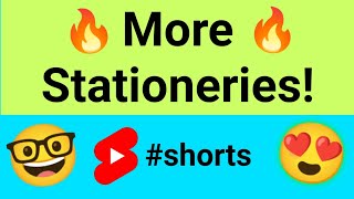 More Stationeries 🔥🔥 shorts [upl. by Thecla]