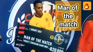 Njabulo Blom Man of the match  Carling Black Label Cup Kaizer Chiefs vs Orlando Pirates [upl. by Nylaj]