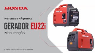 Gerador Honda EU22i  Manutenção preventiva [upl. by O'Carroll938]