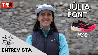 Júlia Font  quotSi todo va bien me veo en el podioquot  Salomon Ultra Pirineu 2024 [upl. by Elga]