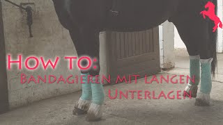 How to Bandagieren mit XXLUnterlagen [upl. by Zetnod]