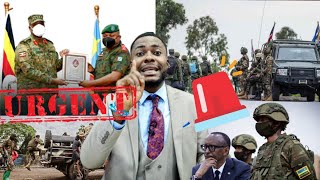 URGENT🚨OUGANDA MET FIN À LA C OPÉRATION MILITAIRE AVEC LE RWANDA LES M23 EN FUITE VERS LE RWANDA [upl. by Naggem]