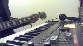 How to Use a Guitar through Your Roland JunoG Synth [upl. by Aneerb48]