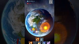 Planet destroy 😱🪄planet shorts gaming earth trending [upl. by Clementi]