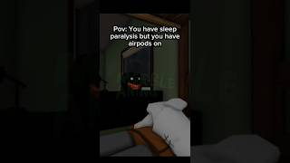 Sleep Paralysis  roblox robloxanimation funny [upl. by Garretson]