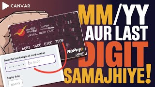 Valid Up To MM YY kya hota hai  Last 6 digits of your card number india post payment bank 2025 [upl. by Antebi492]