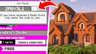 REALM SMP CODE For Minecraft Bedrock 120 [upl. by Notsae]