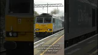 Class 60 Power at Ealing Broadway [upl. by Ilwain]