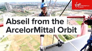 Abseil from the ArcelorMittal Orbit [upl. by Drona]