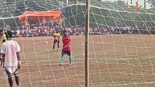 Bsk College Barharwa vs FC Pahari naginSecond semifinal penalty shootout [upl. by Winikka]