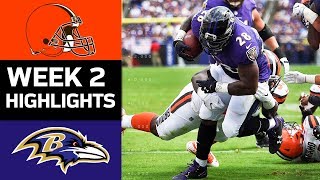 Browns vs Ravens  NFL Week 2 Game Highlights [upl. by Corrie]