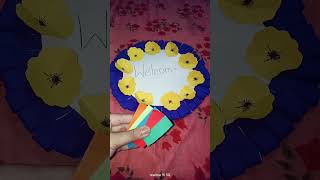 diy papercraft doordecor schoolcraft youtubeshorts 2024 [upl. by Riker]