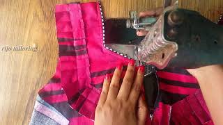 how to stitch nighty zip  night dress zip stitching method [upl. by Haag]