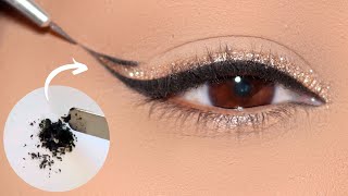 How To Quickly Convert Any Eyeshadow into Eyeliner [upl. by Rube164]