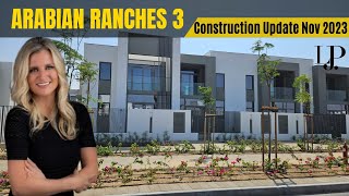 Arabian Ranches 3 Construction Update Nov 2023 [upl. by Dewitt873]