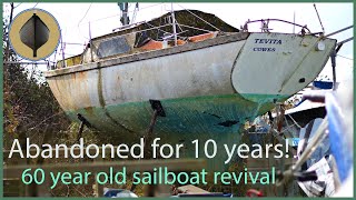 From the boat graveyard  Classic yacht restoration  Saving Susanna Ep5 [upl. by Nnovahs617]