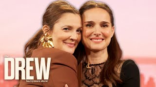 Natalie Portman Reveals She Was Discovered While Eating Pizza  The Drew Barrymore Show [upl. by Read687]