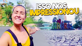 Tudo sobre ARARAS uma das melhores cidades do interior de SP  T7 Ep 09 [upl. by Moyra]