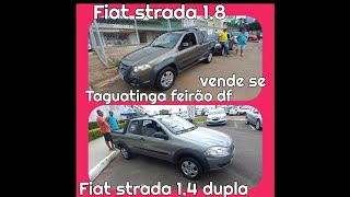 Fiat strada 2010 é strada 2012 a venda em Taguatinga feirão df [upl. by Yanrahc]