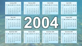 Calendar 2004 [upl. by Amalburga825]