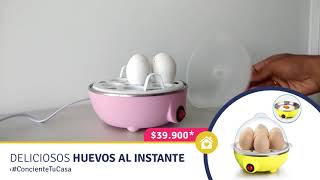 Hervidor de Huevos Eléctrico Cocina Al Vapor Hasta 7 Huevos [upl. by Fesoy803]