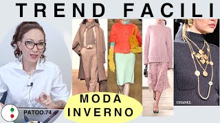 NEL TUO ARMADIO TENDENZE MODA INVERNO 202425 CHE SONO ANCORA GIUSTE in STILE Patoo74 fall fashion [upl. by Khichabia]