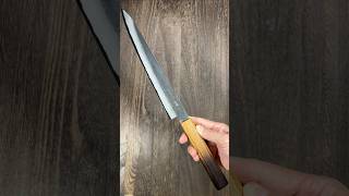 Satoshi Nakagawa Aogami 2 Kurouchi SlicerSujihiki 270mm with Urushi Lacquered Oak Handle [upl. by Naraj330]