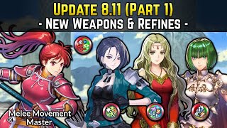 PART 1 Jill Shamir Guinivere amp Díthorba New Refines Update 811  FEH Guide [upl. by Tenrag844]