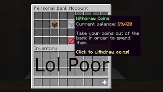 Going Bankrupt  Skyblock From Scratch Ep14 [upl. by Adnola]