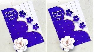 Diy fathers day card making ideasgreeting card for fathers dayeasy card diy for fathers day [upl. by Naggem395]