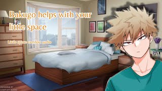 quotits gonna be okay explosion Ive got youquot Bakugo little space comfort [upl. by Yuzik]