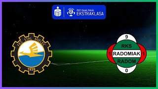 STAL MIELEC  RADOMIAK RADOM PKO EKSTRAKLASA FC 24 24 [upl. by Spiros]