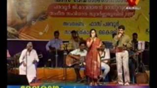 Vijesh amp Dr Rashmi Madhu singing in front of G Devarajan [upl. by Mcclees773]