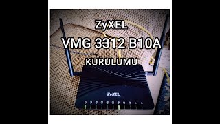 ZyXEL VMG 3312 B10A MODEM KURULUMU [upl. by Baggett601]