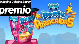 Unboxing Gelatina Boggy premio Boggy paracaídas [upl. by Eilahtan]