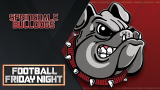 Football Friday Night previews Springdale Red Dogs [upl. by Ettennal700]