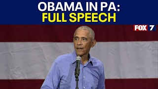 Barack Obama in Pittsburgh FULL SPEECH [upl. by Bale]