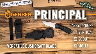 Gerber  Principle Fixed Blade  Versatile Carry System Built for the Outdoors [upl. by Levana210]