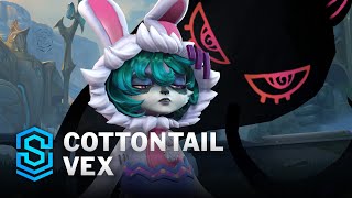 Cottontail Vex Wild Rift Skin Spotlight [upl. by Honey405]