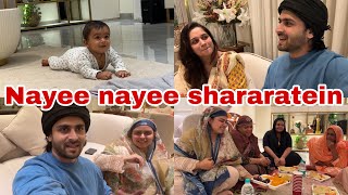 Ye krna chahiye Ruhaan Nayee cheeze seekh raha hai😍  Iftar Time  Ramadan vlogs Shoaib Ibrahim [upl. by Yecam402]