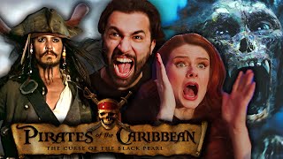 FIRST TIME WATCHING  Pirates of the Caribbean The Curse of the Black Pearl  MOVIE REACTION [upl. by Ennairoc]