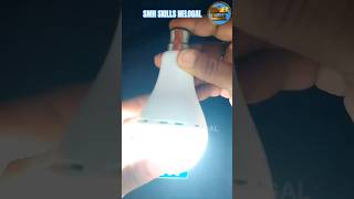 SYSKA LED InverterRechargeable Bulb 9W  1 Yaer Warranty bulb syska inverter unboxing shorts [upl. by Proctor]