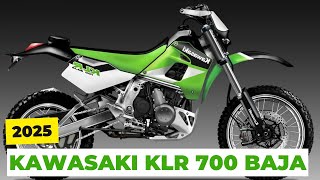 2025 NEW KAWASAKI KLR 700 BAJA  WHAT DO YOU THINK [upl. by Novello]