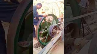 Diesel Engine Amazing Starat system 18Hp Old Technology Sauth Panjaab Pakistan [upl. by Htnnek]