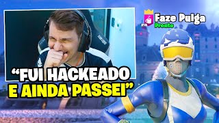 PULGA foi HACKEADO AO VIVO no meio da FNCS COMPLETO [upl. by Eidnyl]