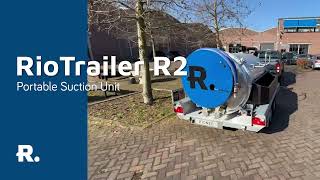 RioTrailer R2 Suction Trailer  English [upl. by Aundrea]