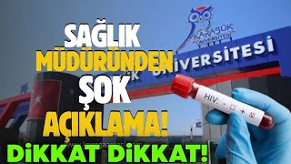 Karabük Olayı Son Dakika Açıklama Sağlık Müdürlüğü Olaya El AttıHerkes İzlesin Görsün [upl. by Gleich]