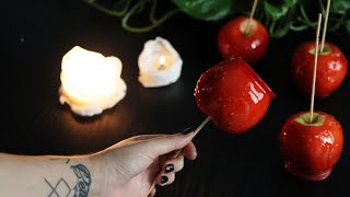 Mele caramellate  Candy apples VEGAN [upl. by Aronos446]